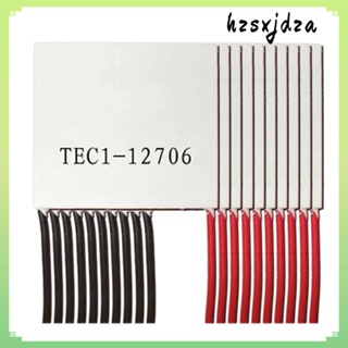 อะไหล่บอร์ดโมดูลเทอร์โมอิเล็กทริก Peltier TEC1-12706 12706 TEC 12V 4.5A DIY 10 ชิ้น