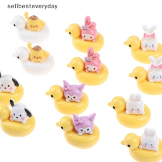 SANRIO Seth ใหม่ สติกเกอร์ ลายการ์ตูนเป็ดซานริโอ้ สําหรับตกแต่งตู้เย็น DIY 2 ชิ้น