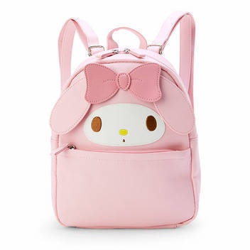 Hello Kitty Fashion Series การ์ตูนน่ารักสุภาพสตรีมินิกระเป๋าเป้สะพายหลังหนัง PU กระเป๋าสะพายข้าง K0300