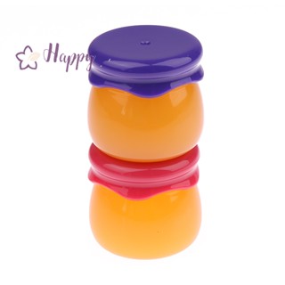 &lt;Happybay&gt; กระปุกเปล่า ขนาดเล็ก 5 กรัม สําหรับใส่เครื่องสําอาง ครีม ลิปบาล์ม ลิปบาล์ม
