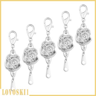 [Lovoski1] ตะขอก้ามปู เชื่อมต่อเครื่องประดับ สร้อยคอ สร้อยข้อมือ 5 ชิ้น