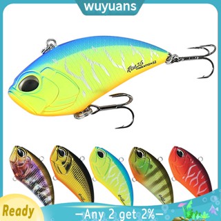 Wuyuans Minnow VIB เหยื่อตกปลา แบบแข็ง สําหรับปลาเทราท์ เบส