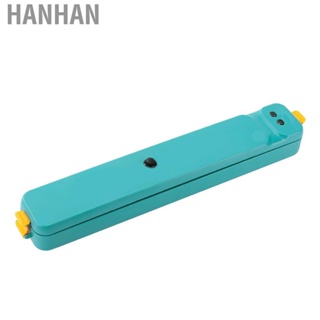 Hanhan Vacuum Sealing Machine Green Mini Auto Wide Applicable Easy Operation Storage with 10 Bags EU Plug