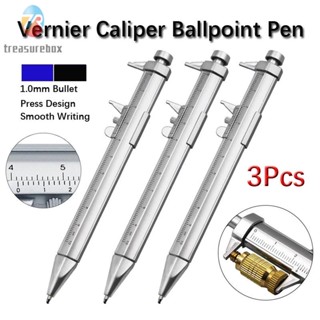 【TRSBX】Vernier Caliper Smooth Tools Writing 0.5MM Refill 15cm ABS Caliper Pen