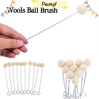 Pdony 10/20 ชิ้น แปรงบ้าน Dauber ช่วยจับโลหะระบายสีบอล