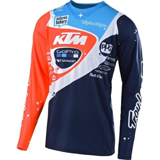 ราคาพิเศษ ใหม่ coolmax KTM เสื้อกีฬาแขนยาว สําหรับขี่จักรยานวิบาก