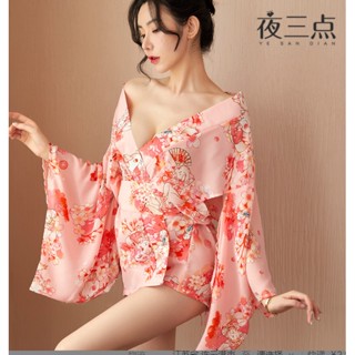 🔥🔥พร้อมส่งจากไทย💢ชุดกิโมโนผู้หญิง ชุดกิโมโนเซ็กซี่ สวยแบบสาว…