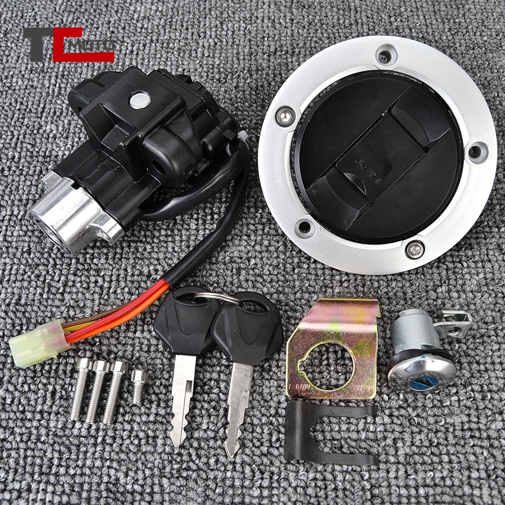 การใช้ถังที่นั่งสวิทช์จุดระเบิดชุดกุญแจสําหรับ Suzuki SV650 SV650S SV650SF SV1000 SV1000S GSXR1000 S