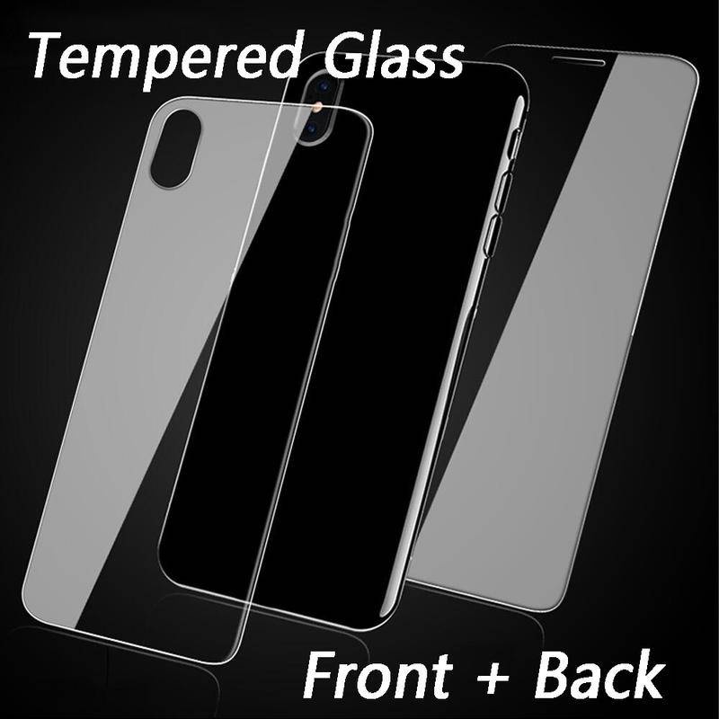 ฟิล์มกระจกนิรภัยกันรอยหน้าจอ ด้านหลัง แบบเต็มจอ สําหรับ iPhone XS Max X XR SE 2022 2020 2016 12 11 P