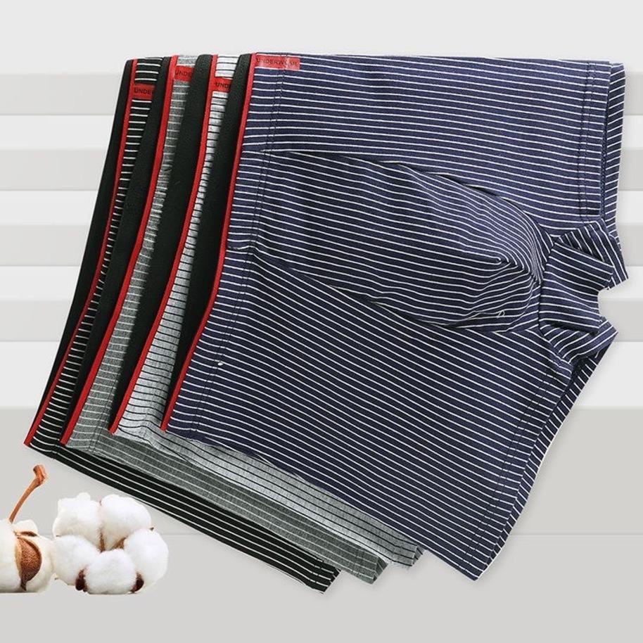 กางเกงในบ็อกเซอร์ผู้ชาย Boxer  เนื้อผ้านิ่ม สวมใส่สบาย มีไซส์ใหญ่ L-4XL - รูปที่ 2