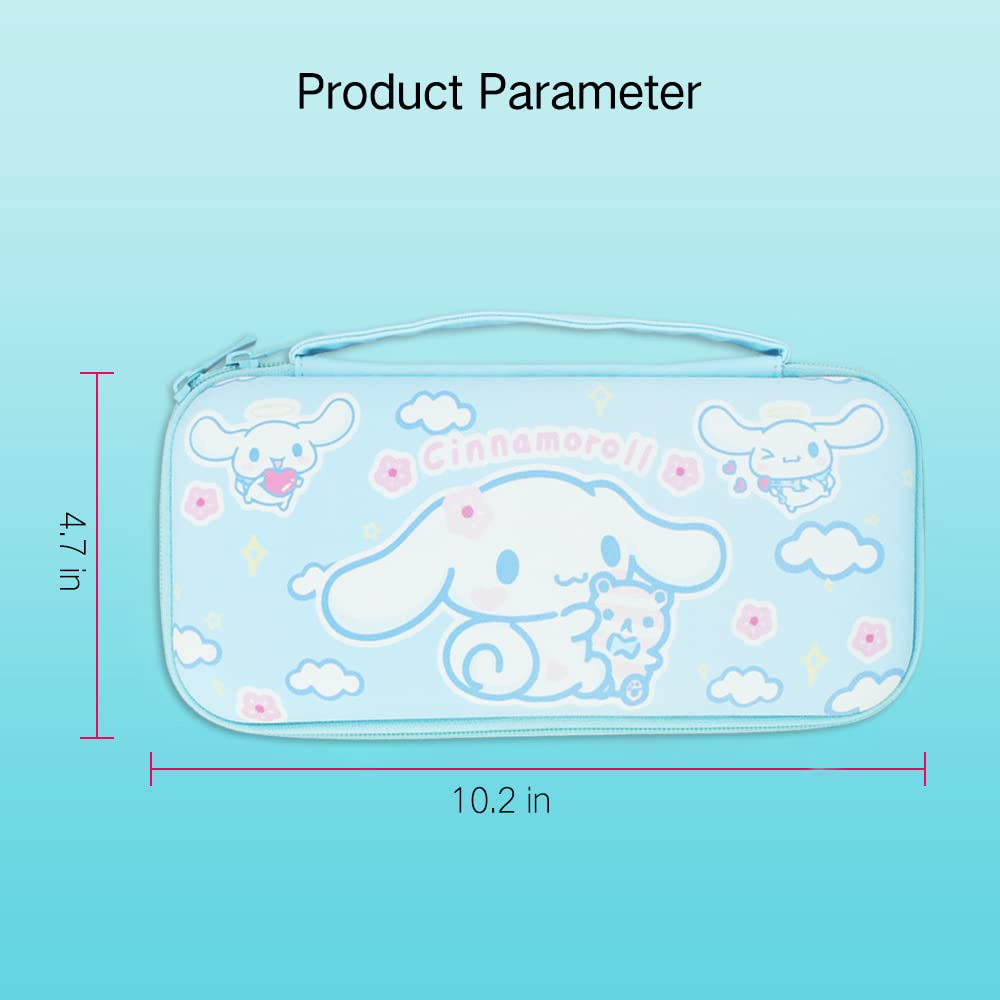 กระเป๋าเคส ลาย Cinnamoroll Nintendo Switch V1/OLED น่ารัก อุปกรณ์เสริม สําหรับ NS Switch OLED NS Lite