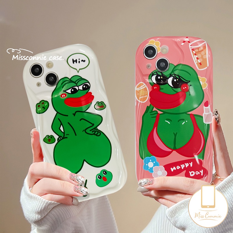 เคสโทรศัพท์มือถือ ลายกบ 3D แฟชั่น สําหรับ Infinix Smart 8 7 5 6Plus Note 12 30 Tecno Spark Go 20 20C 10C 10 Camon 20Pro Hot 30i 20i 11 9 10 8 30 12 20 Play 10Lite เคส