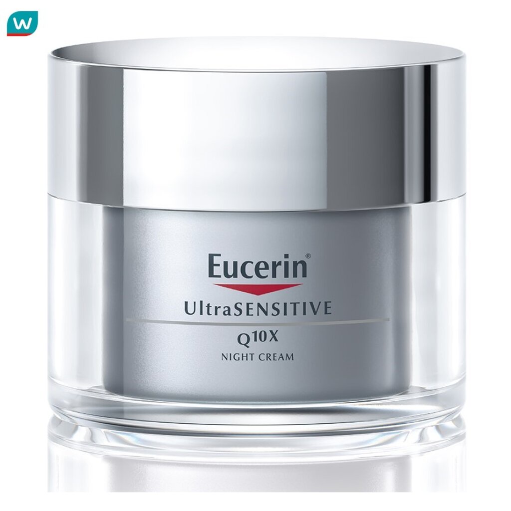 Eucerin ยูเซอริน อัลตร้าเซ็นซิทิฟ คิวเท็นเอ็กซ์ ไนท์ 50 มล
