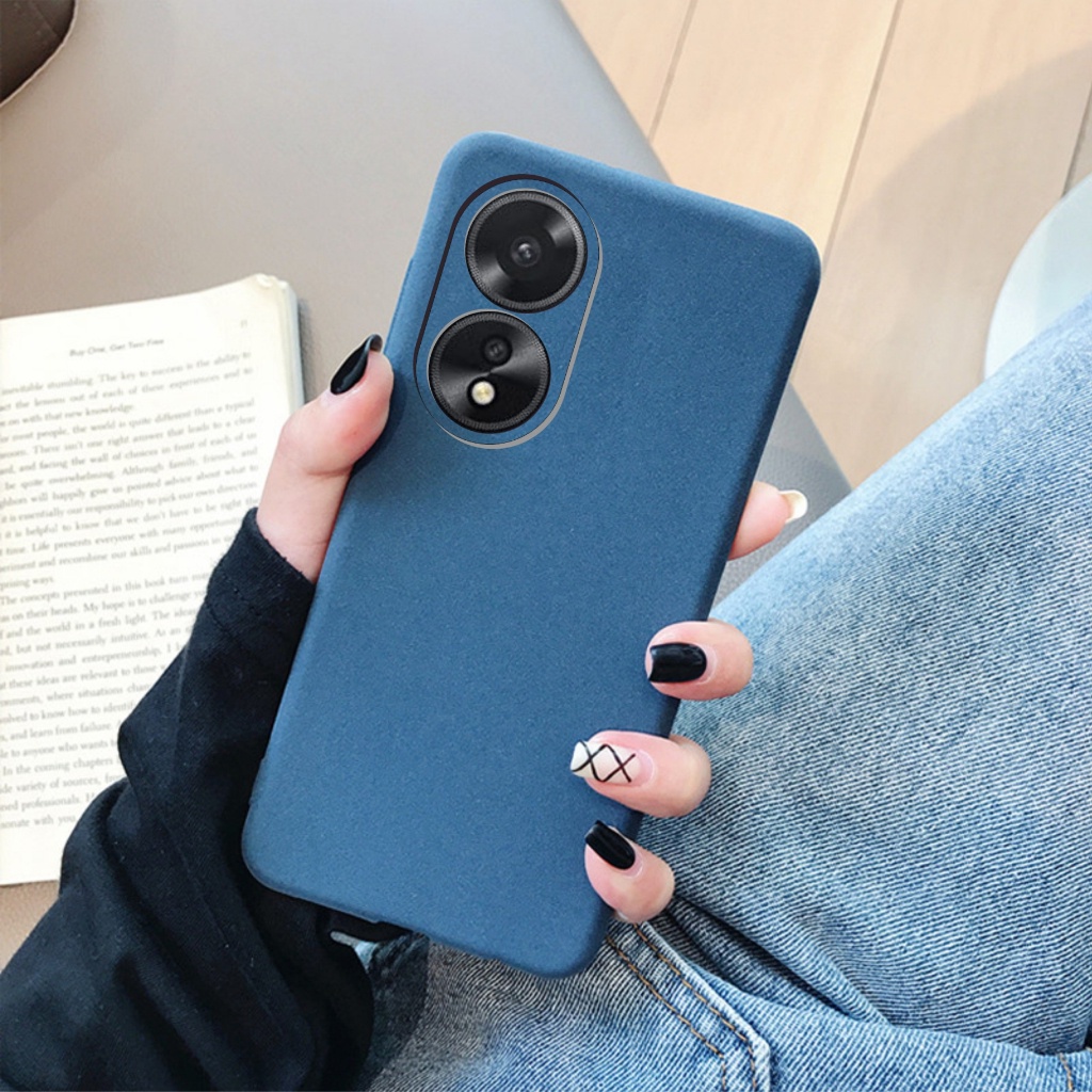 HP Oppo A18 A38 A98 4G 5G Soft Case Matte Anti-Slip Premium Mobile Phone Case