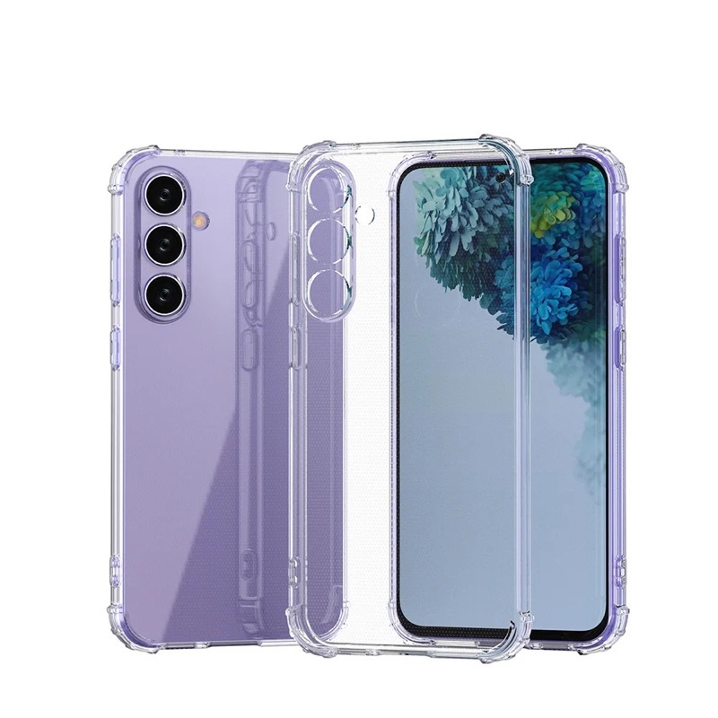 เคสใสนิ่ม กันกระแทก Samsung Galaxy S25 FE / S24 fe / S23 FE เคสใส TPU กันกระแทก กันกล้อง