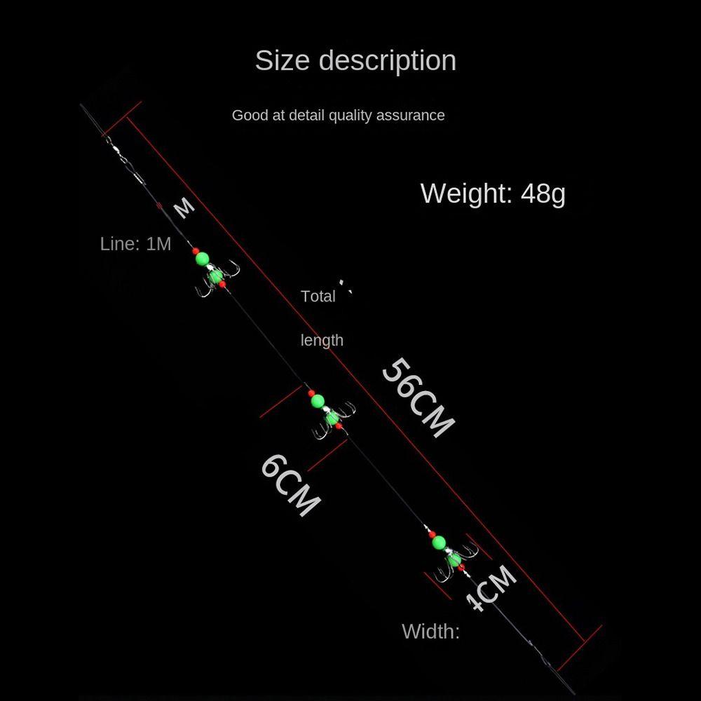 เยี่ยมเลย165หลอดปลาหมึกตกปลา, ซาบิกิ ริก ตะขอตกปลาสตริงตะขอ,2023ตกปลากลุ่มตะขอส่องสว่างไบโอนิคปลาหมึกตะขอตกปลาทะเล - รูปที่ 4