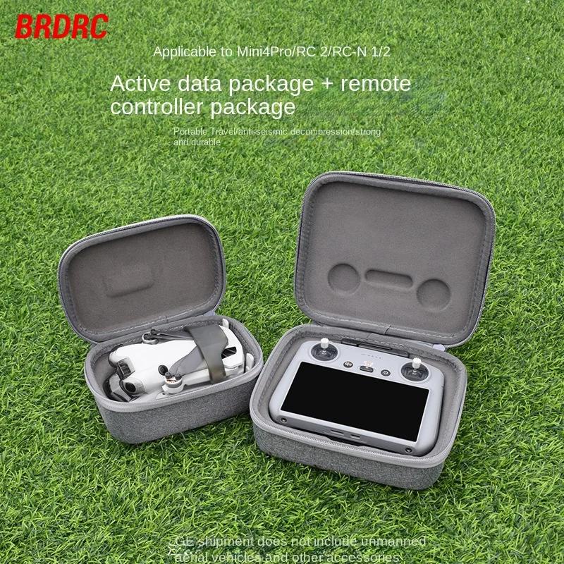 Dji MINI 4 PRO Host Bag Body Storage Bag RC2 พร้อมหน้าจอรีโมทคอนโทรลกระเป๋าแบบพกพากล่อง