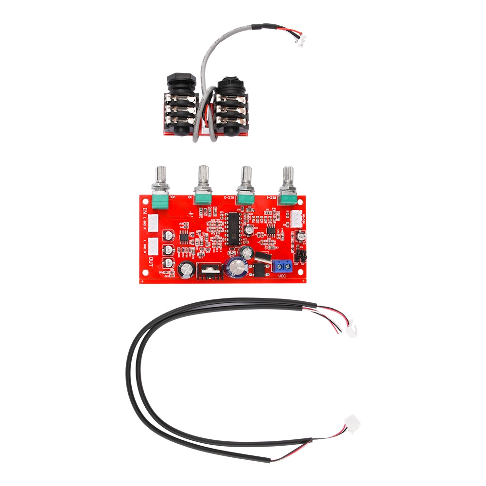 บอร์ดคาราโอเกะ โพเทนชิโอมิเตอร์ บอร์ดไมโครโฟน PT2399 NE5532 M65831