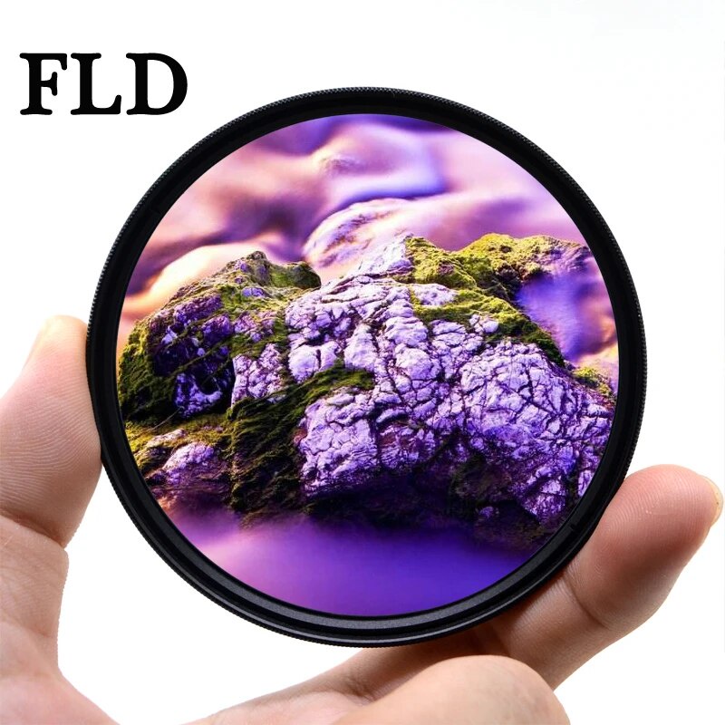 KnightX FLD Digital Filter Lens For Canon eos Sony Nikon 49mm 52mm 55mm 58mm 62mm 67mm 72mm 77mm DSL