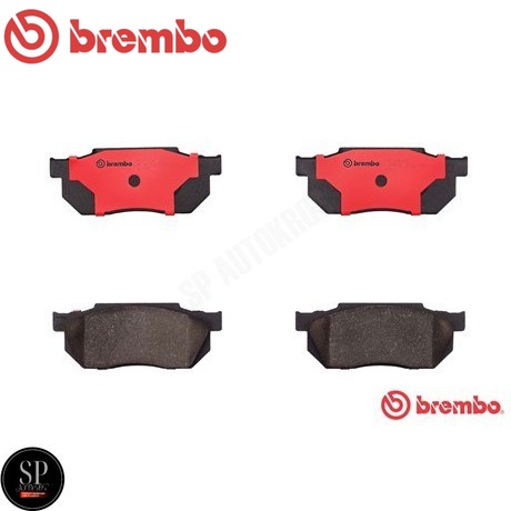 BREMBO ผ้าดิสเบรคหน้า CITY (1.3 1.5), Type-Z 95-01, CIVIC EG 3dr 4dr (1.3 1.5 1.6) 92-96  P28 006B/P
