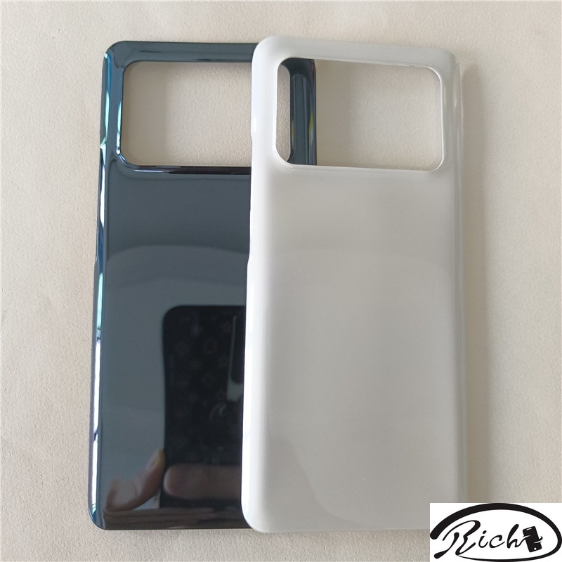 เคสแบตเตอรี่กระจก 6.81 นิ้ว พร้อมโลโก้ แบบเปลี่ยน สําหรับ Xiaomi Mi 11 Ultra 5G