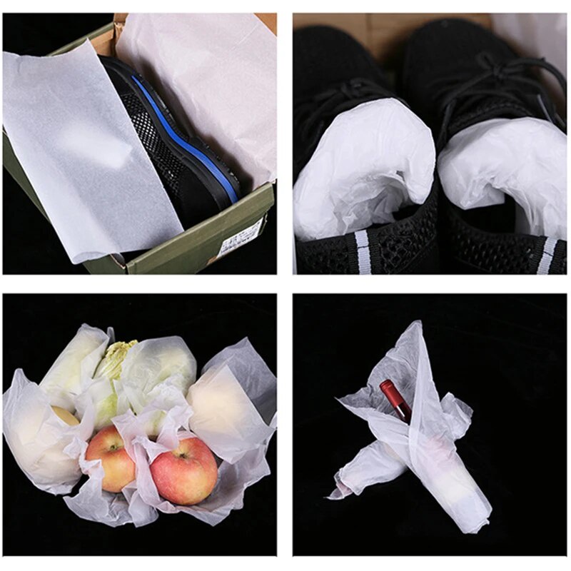 100Sheets/Pack A4/A5 Liner Tissue Paper for Clothing Shirt Shoes DIY Handmade Translucent Wine Wrapping Papers Gift Pack