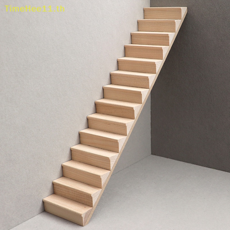 TimeHee 1:12 Dollhouse Miniature บันได Handrail บันไดเฟอร์นิเจอร์ตกแต่งตุ๊กตา House อุปกรณ์เสริม TH – โปรปัง