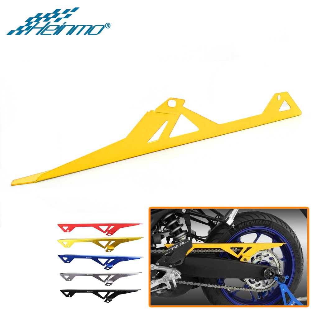 ปลอกหุ้มสายโซ่ อะลูมิเนียม ABS สําหรับ Yamaha YZF R3 2015 2016 2017 2018 R3 ABS 2017 2018