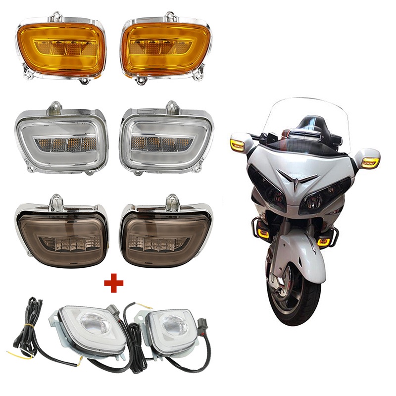 TC รถจักรยานยนต์ LED ซูซูกิ Goldwing GL1800 2001-2017 F6B 2013-2017