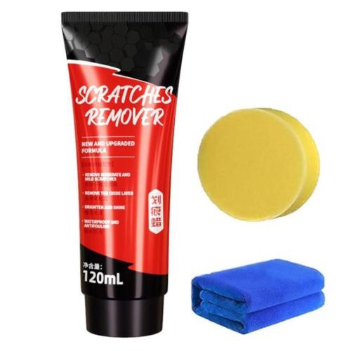 Car Scratch Remover Kit - Premium Car Scratch Repair Wax and Cleaner