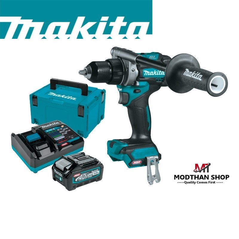 MAKITA DF001GM101 Combo Set : สว่านเจาะไร้สาย 40VMax ชุดแบต 4.0Ah + กล่อง MAKPAC Type3 [พร้อมใช้งาน]
