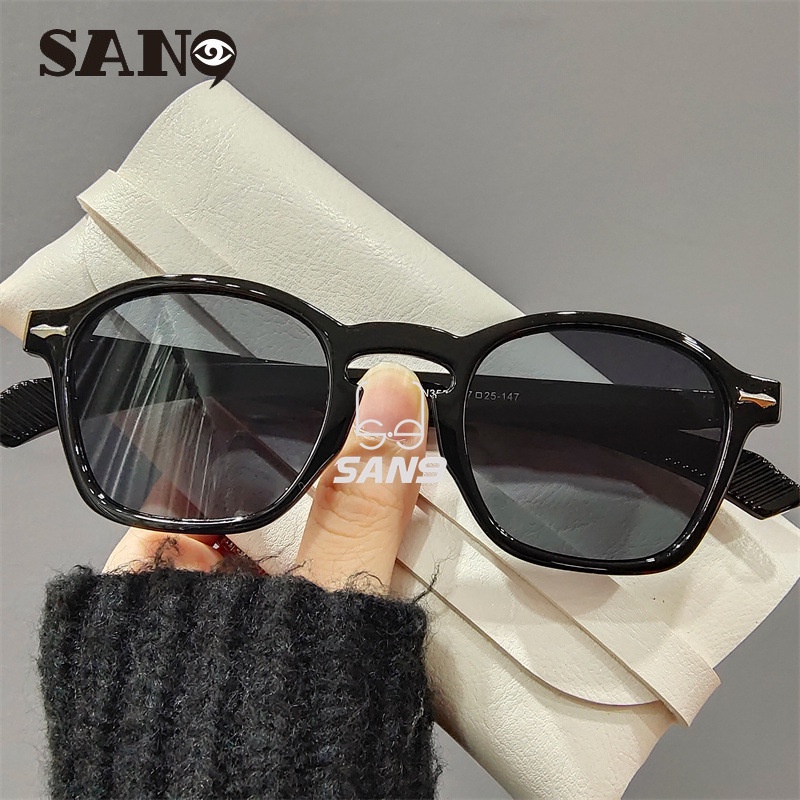 【พร้อมส่ง】COD (San9) ใหม่ แว่นตากันแดด เลนส์สี กัน UV สไตล์เกาหลี สําหรับผู้หญิง และผู้ชาย