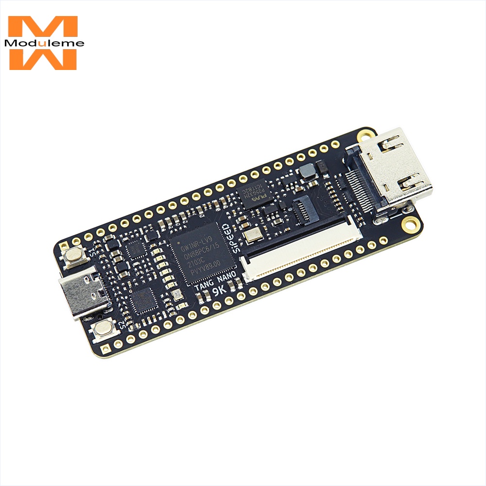 Tang Nano 9K FPGA บอร์ดทดลอง GW1NR-9 RISC-V RV HDMI รองรับ 9x9 18x18 36x36bit คูณ 54bit