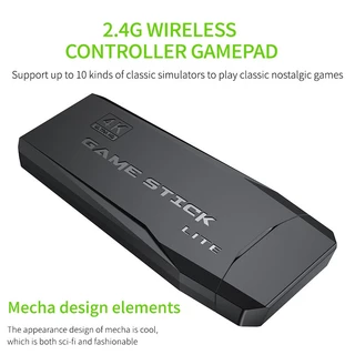 วิดีโอเกม เครื่องเล่นเกม คอนโซล เกมรองรับ AV/HDMI 4K คอนโซลเกมส์ เกมคอนโซลทีวี Joystick Game Stick TV Video Game Console