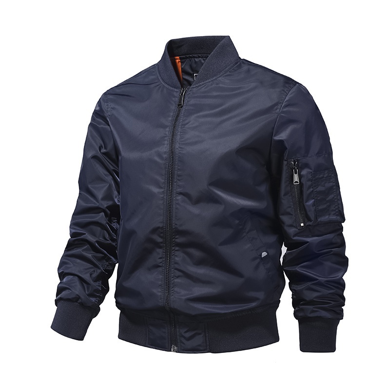 S-5XL คุณภาพสูง Ma1 แจ็คเก็ต Windproof กันน้ํา Bomber Jacket กลางแจ้ง Bomber Jacket ผู้ชาย