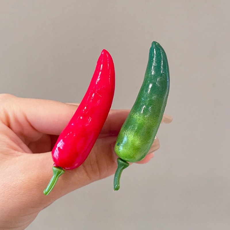 ในไทย✨คลิปหนีบผมพริกเลียนแบบสำหรับผู้หญิงตลกคลิปปากเป็ดพริกสำหรับสาว ๆ คลิปด้านข้างที่สร้างสรรค์-Move - รูปที่ 4