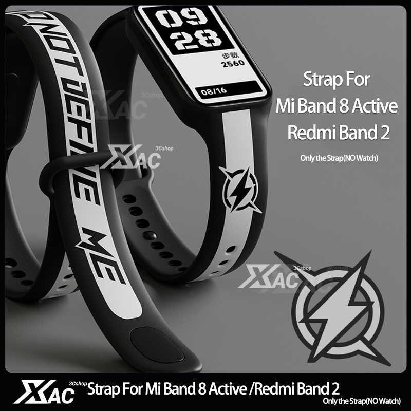 สายนาฬิกาข้อมือซิลิโคน แบบเปลี่ยน สําหรับ miband 8 Active Xiaomi Band 8 Active Xiaomi Band 8 Active 