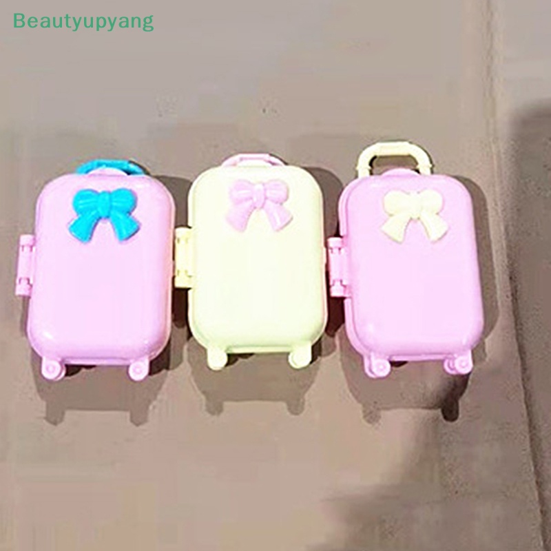 [Beautyupyang] กระเป๋าเดินทางพลาสติก อุปกรณ์เสริม สําหรับบ้านตุ๊กตา 9.1 กรัม