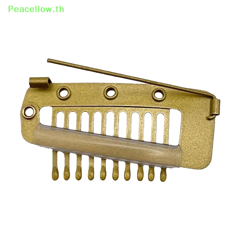 Peacellow Chunni Duptta คลิปความปลอดภัย pin,10-ฟัน Strong chunni Grip , Dupptta Hack Hijab Tikka Setg คลิปจับสําหรับ Wom TH - รูปที่ 4