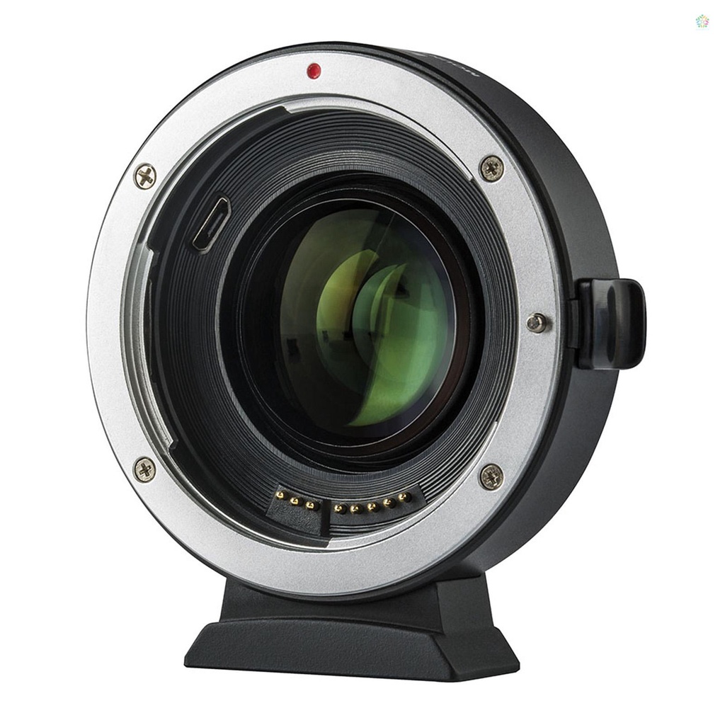(audioworld)Viltrox Ef-eos M2 แหวนอะแดปเตอร์เมาท์เลนส์โฟกัสอัตโนมัติ 0.71X Focal Lenth Multiplier USB แบบเปลี่ยน สําหรับเลนส์ Canon EF Series เป็นกล้องมิเรอร์เลส EOS EF-M