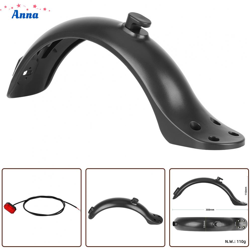 【Anna】Mudguard Set Rear Fender Enhanced Safety for Xiaomi Electric Scooters (8 5 inch)