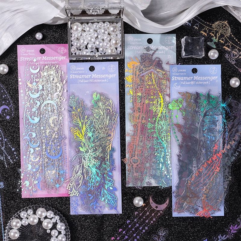 [พร้อมส่งจากไทย] สติกเกอร์พรีเมี่ยม Streamer กันน้ํา มีให้เลือกถึง 4 แบบ