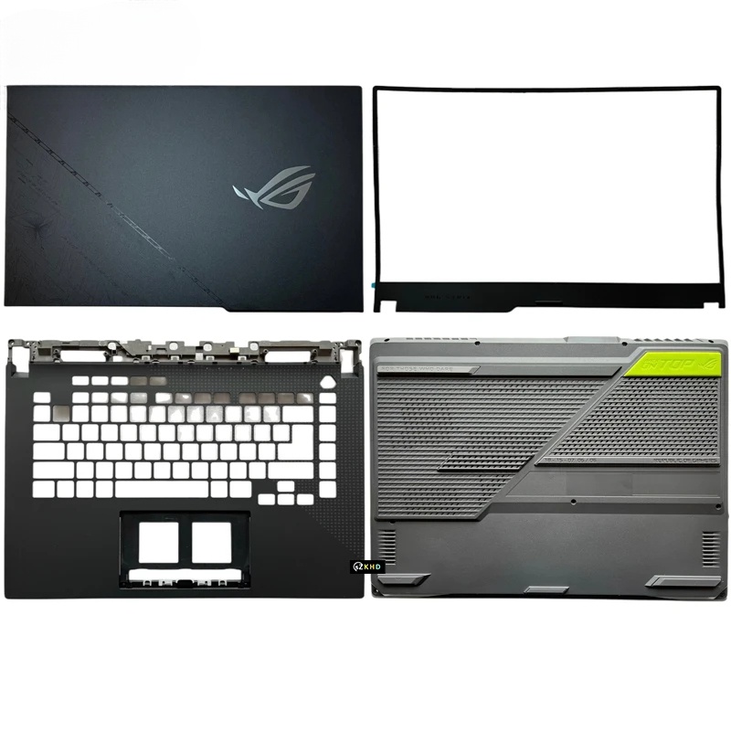 ใหม่ เคสแล็ปท็อป LCD แบบบานพับ ด้านหน้า และหลัง สําหรับ ASUS ROG Strix G15 G513 G513Q G533 GX511