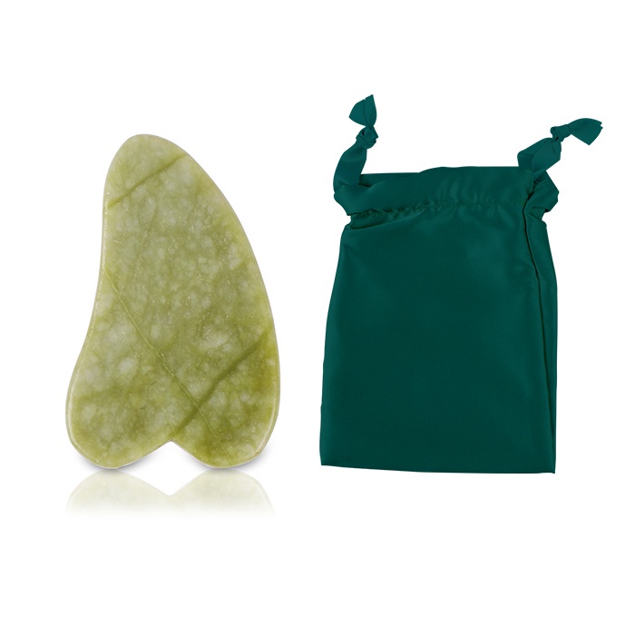 หินธรรมชาติ GuaSha Jade Facial Beauty Scraping เครื่องมือ Firm Skin Care Face Gua Sha SPA การฝึกอบรมผ่อนคลาย