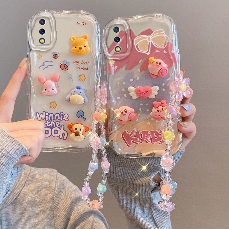 เคส vivo y91i 4g/y91c/y1s เคสโทรศัพท์มือถือ กันกระแทก ลายการ์ตูนครีม 3D น่ารัก แฟชั่น สําหรับ vivo y91i 4g/y91c/y1s