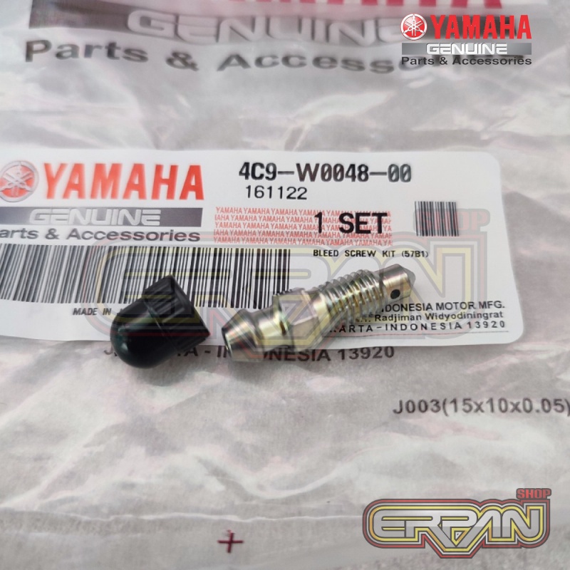 F1ZR RX KING ราศีพิจิก Nouvo Vixion Mio 4C9-W0048-00 Caliper Air Drain จุกนม Bolt