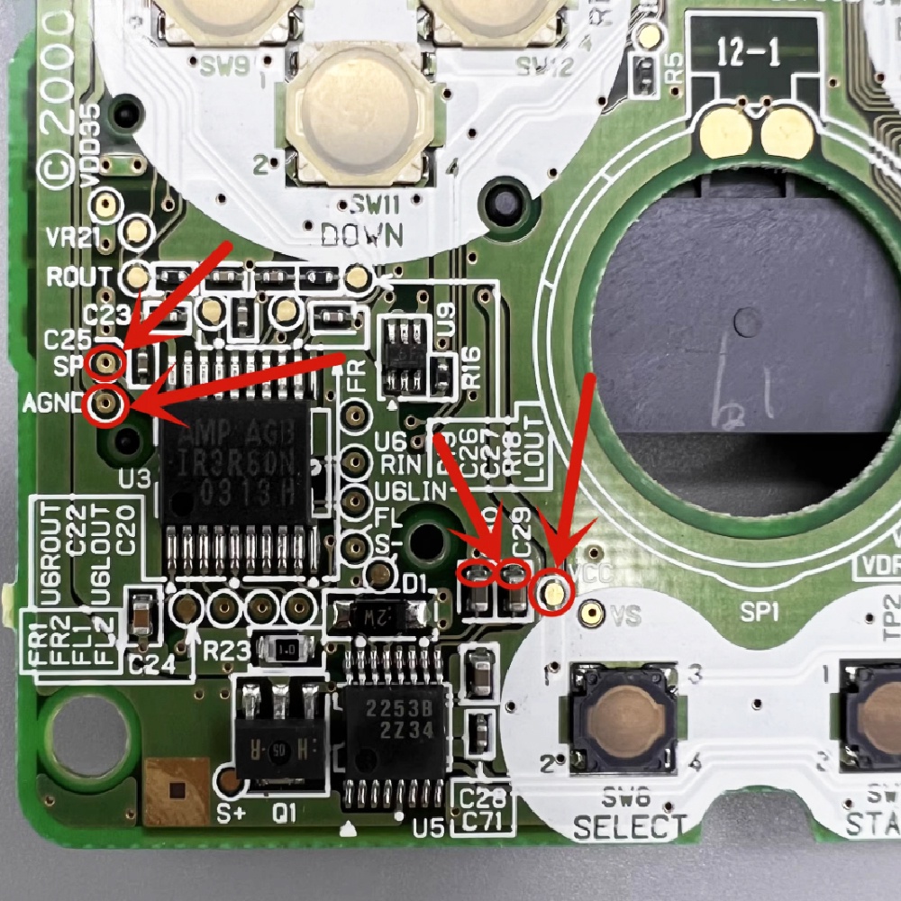 Nslikey ใหม่ โมดูลขยายเสียงดิจิทัล พลังงานต่ํา สําหรับ Gameboy Advance SP GBA SP 1 ชิ้น