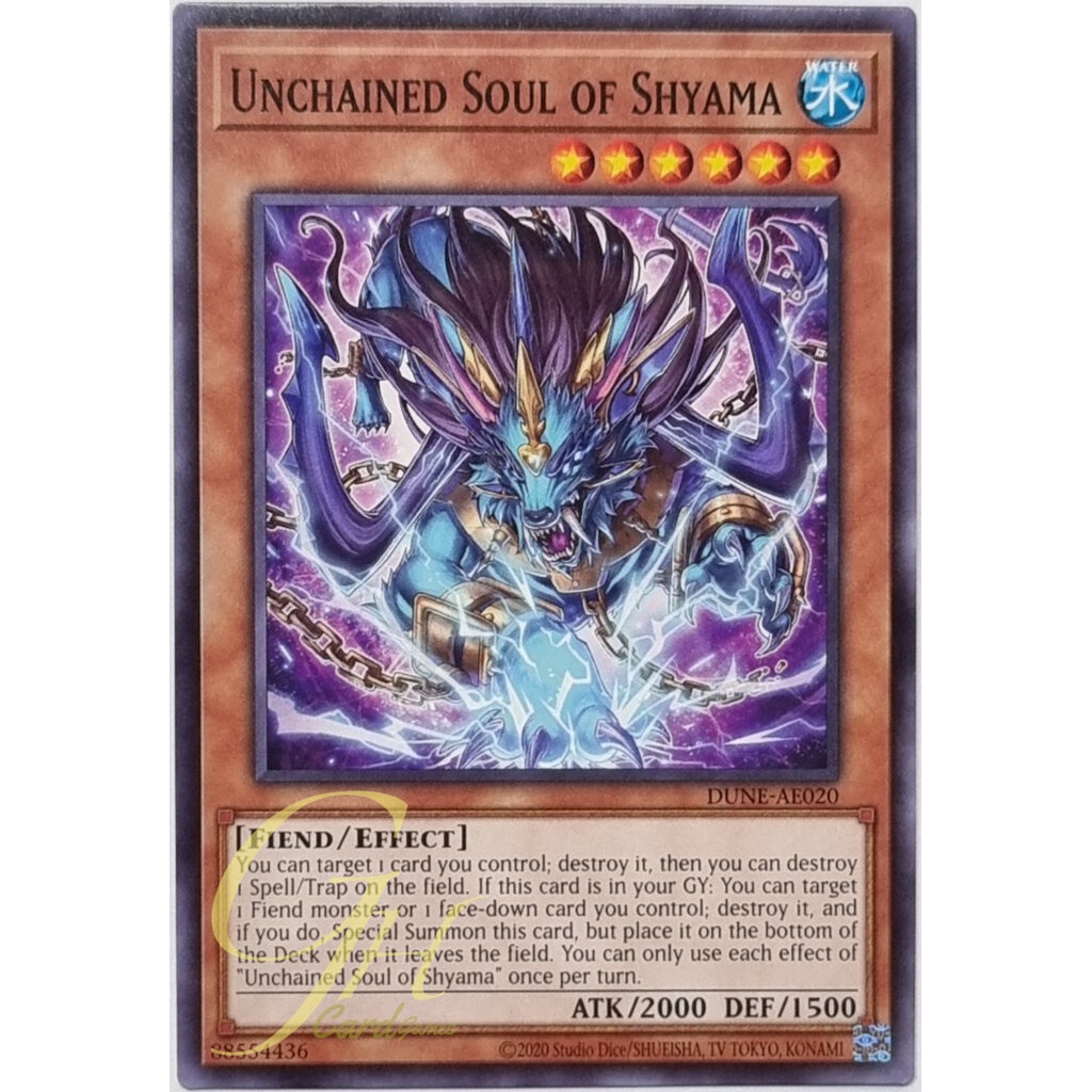Yugioh [DUNE-AE020] Unchained Soul of Shyama (Common)