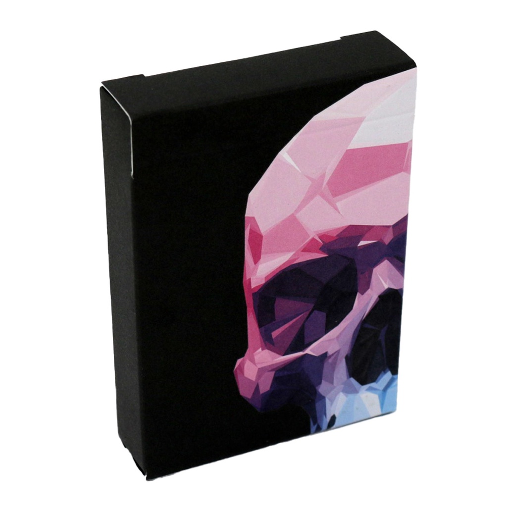การ์ดเล่น Memento Mori NXS สีดําแบบกําหนดเอง
