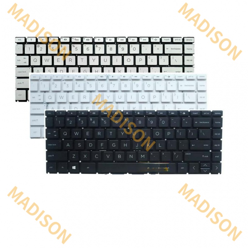 สําหรับคีย์บอร์ด YJX US HP 14S-DK 14S-DF 14-CE 14-CK 14-CD 14-CF 14-DG 14S-DP 14S-DQ 14S-CR 14s-CF 1